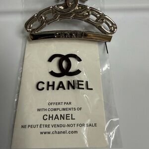 CHANEL Metallic Hair Clip